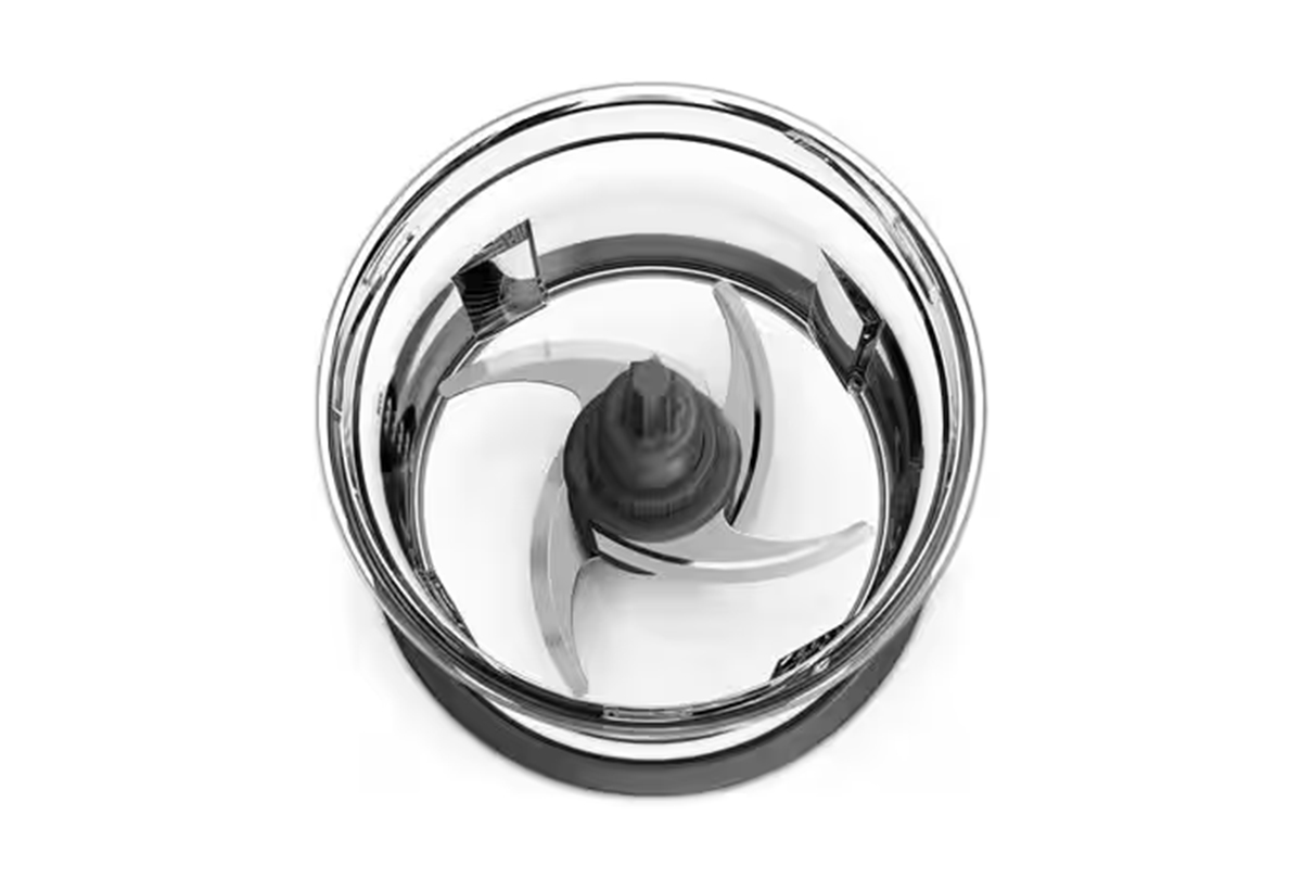 Απεικονίζονται τα εξαρτήματα του πολυκόπτη.